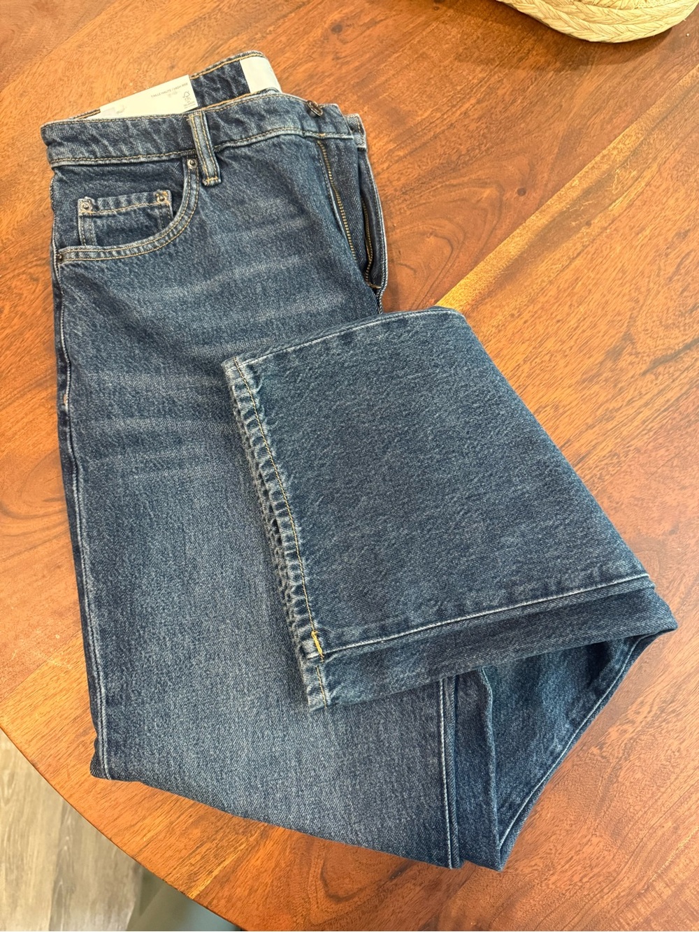 Women’s Classic Dark Blue Denim Jeans